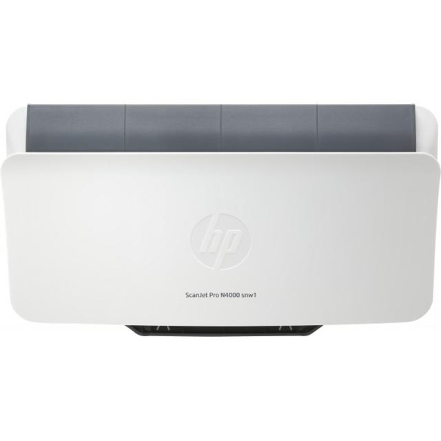 HP - ScanJet Pro N4000 snw1 Escáner alimentado con hojas 600 x 600 DPI A4 Negro, Blanco