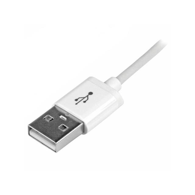 StarTech.com - Cable 1m Lightning 8 Pin a USB A 2.0 para Apple iPod iPhone 5 iPad - Blanco