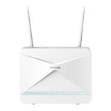 D-Link - EAGLE PRO AI router inalámbrico Gigabit Ethernet Banda única (2,4 GHz) 4G Blanco