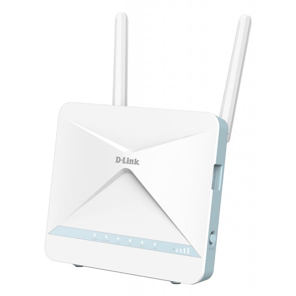 D-Link - EAGLE PRO AI router inalámbrico Gigabit Ethernet Banda única (2,4 GHz) 4G Blanco