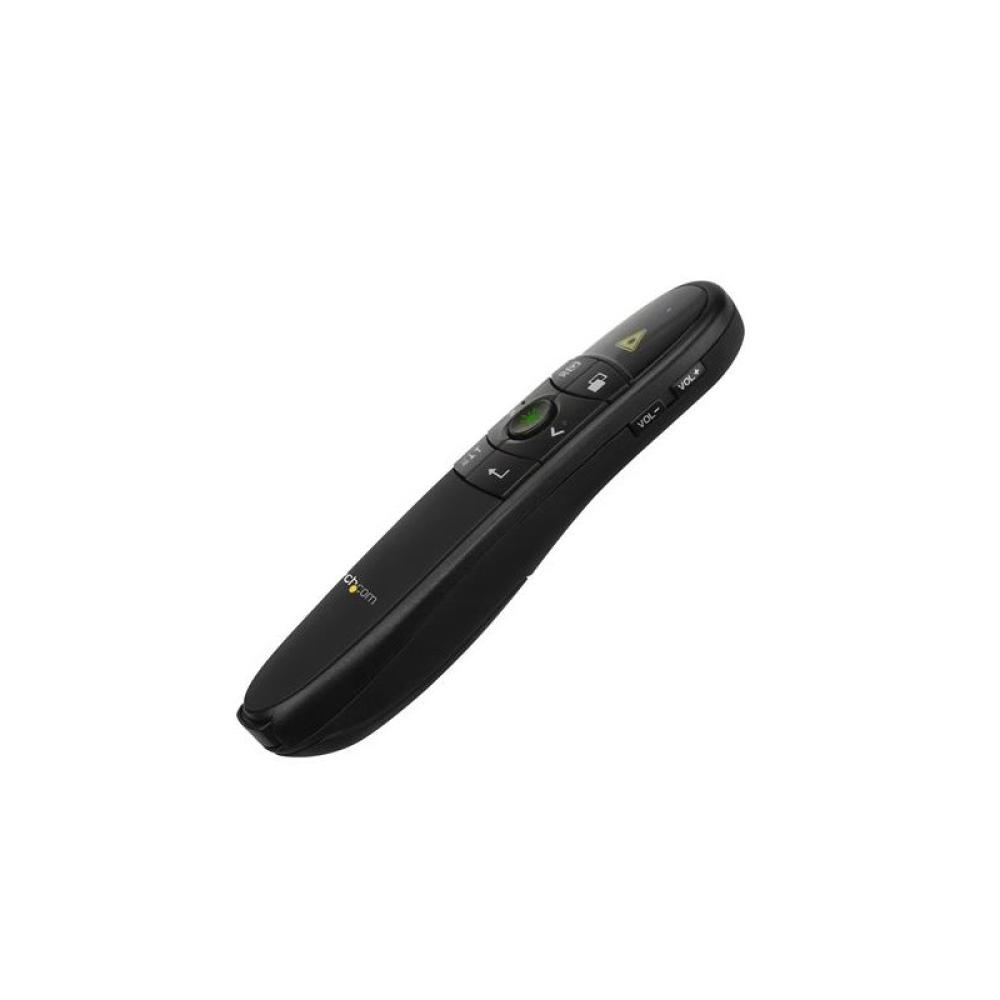 StarTech.com - Mando a Distancia para Presentaciones Inalámbrico con Puntero Láser Verde - 27m