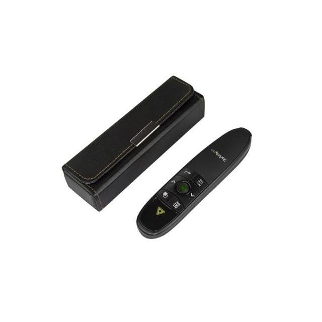 StarTech.com - Mando a Distancia para Presentaciones Inalámbrico con Puntero Láser Verde - 27m