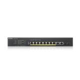 Zyxel - XS1930-12HP-ZZ0101F switch Gestionado L3 10G Ethernet (100/1000/10000) Energía sobre Ethernet (PoE) Negro