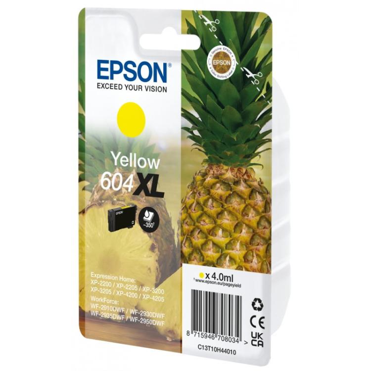 Epson - 604XL cartucho de tinta 1 pieza(s) Original Amarillo