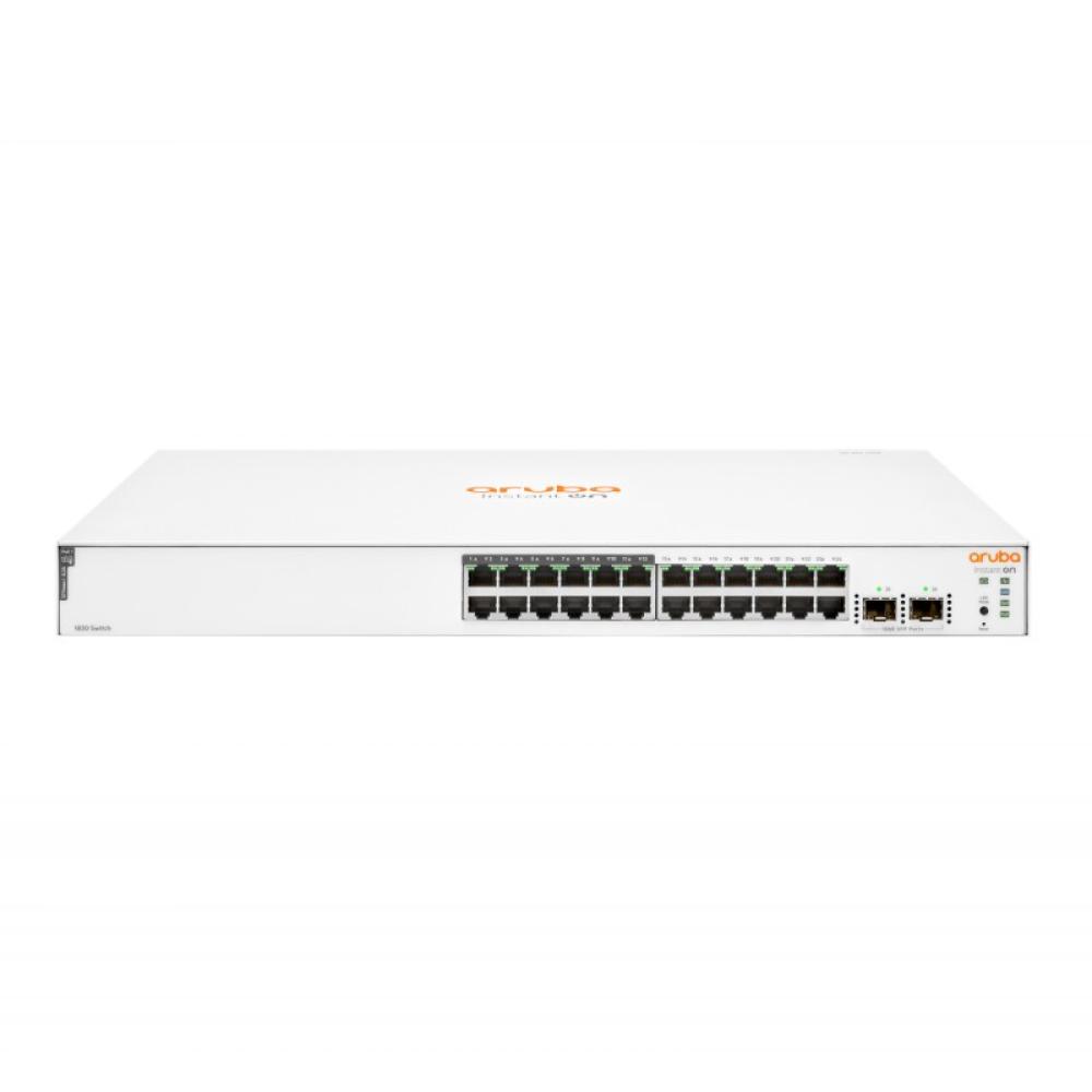 HPE - Aruba Networking Networking Instant On Switch 24p Gigabit CL4 PoE 2p SFP 195W 1830