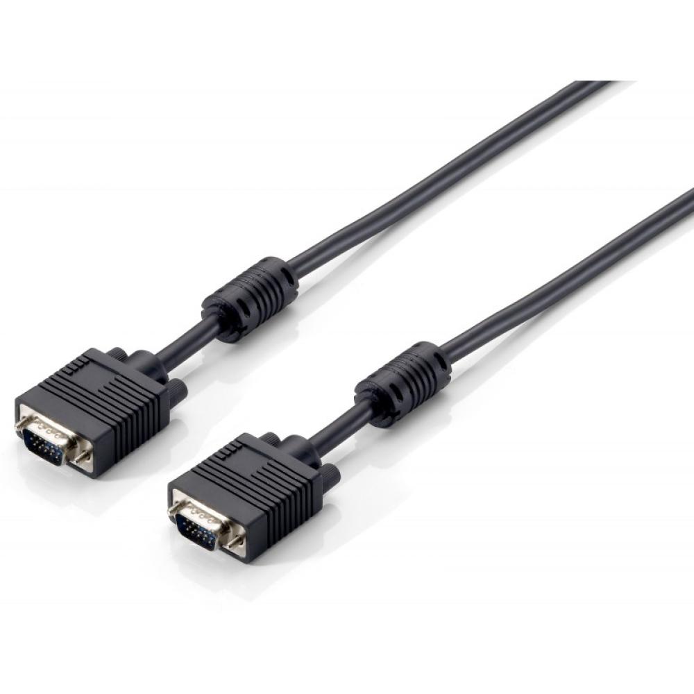 Equip - 118810 cable VGA 1 m VGA (D-Sub) Negro