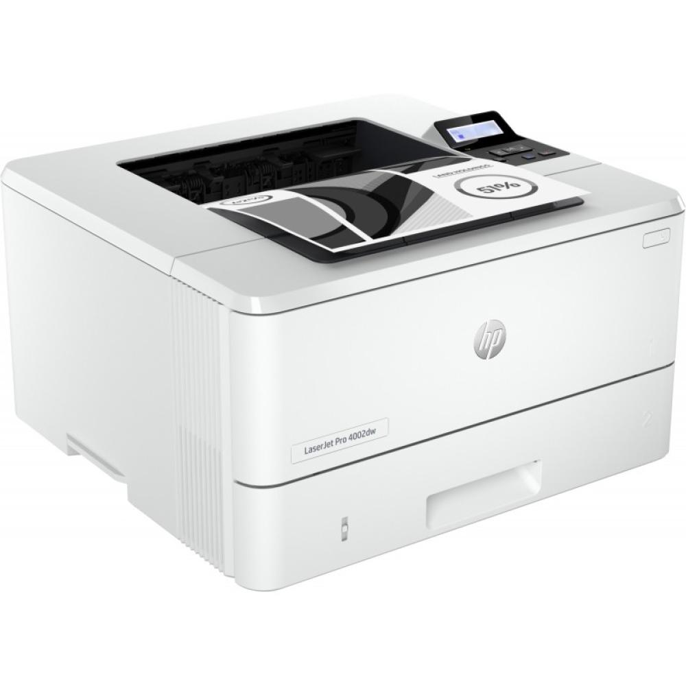 HP - LaserJet Pro 4002dw Inalámbrico Blanco y negro Impresora, Solo Ethernet