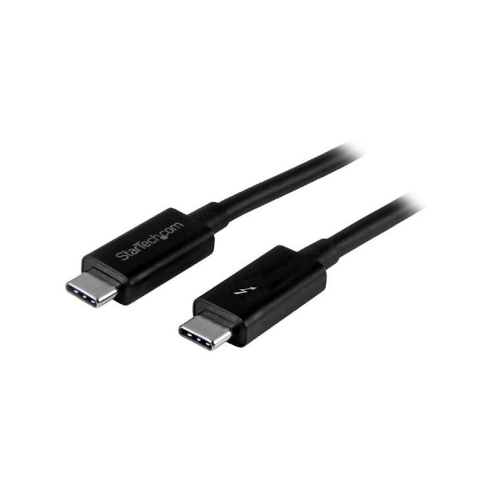 StarTech.com - Cable Thunderbolt 3 Pasivo de 1m - 20Gbps - PD 100W - Vídeo 4K - Cable Thunderbolt - Certificado Thunderbolt - Co