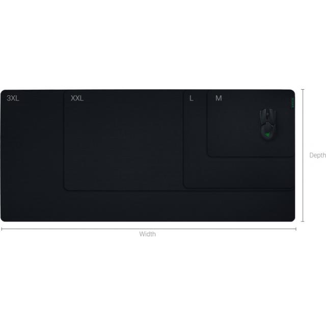 Razer - Gigantus V2 - Medium Alfombrilla de ratón para juegos Negro, Verde