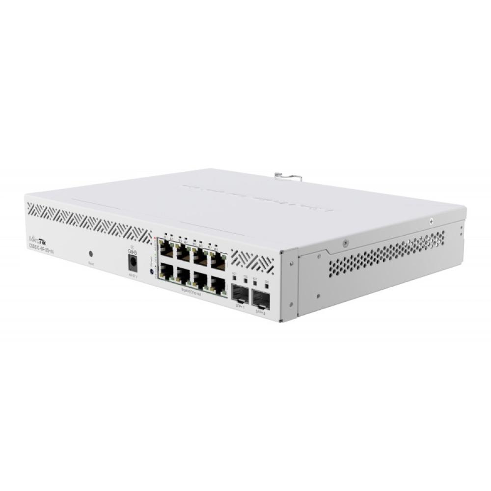 Mikrotik - CSS610-8P-2S+IN switch Gestionado Gigabit Ethernet (10/100/1000) Energía sobre Ethernet (PoE) Blanco