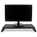 Deep Gaming - DEEPGAMING SOPORTE PARA MONITOR CON HUB 4USB + ILUMINACION RGB