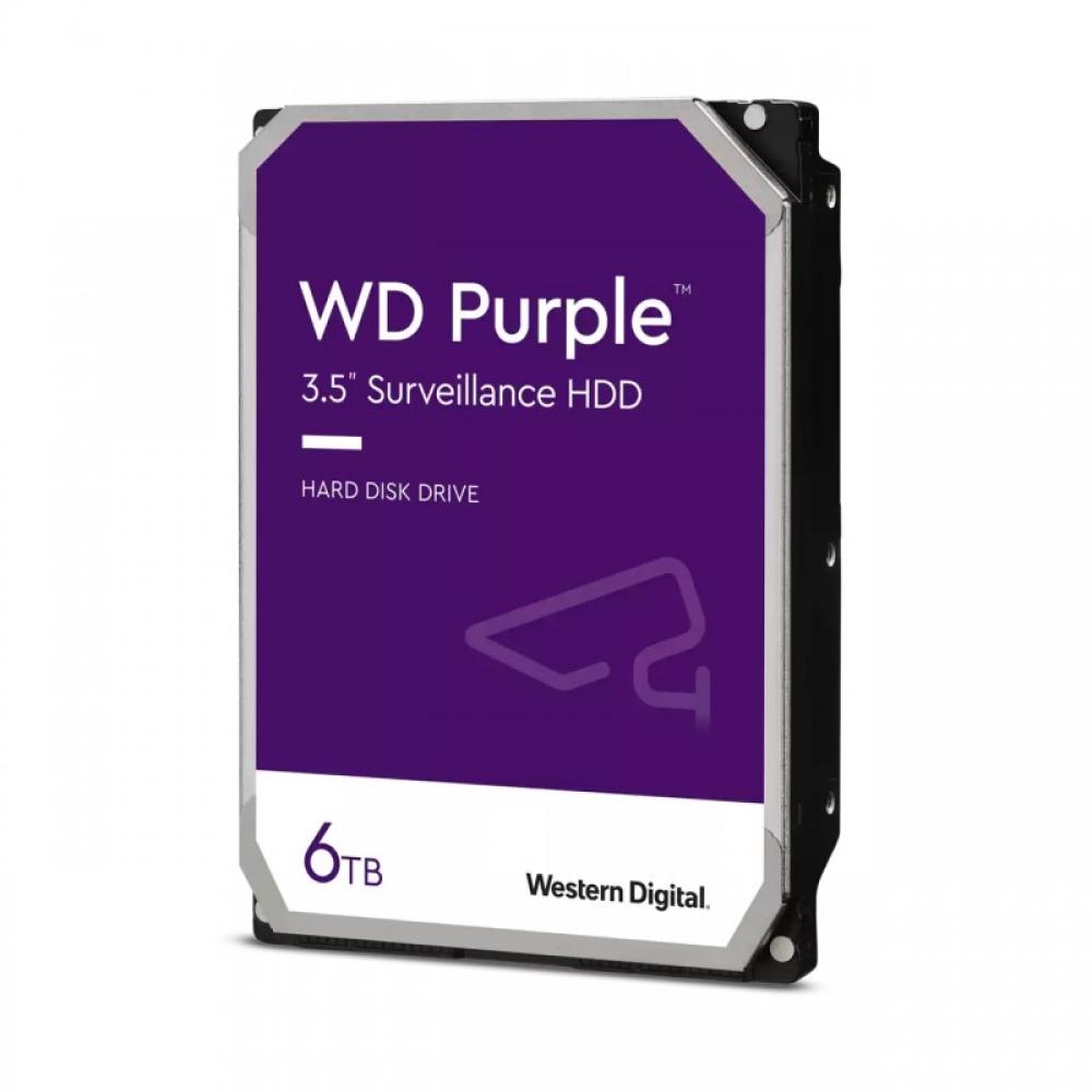 Western Digital - Purple disco duro interno 6 TB 5400 RPM 256 MB 3.5" Serial ATA III