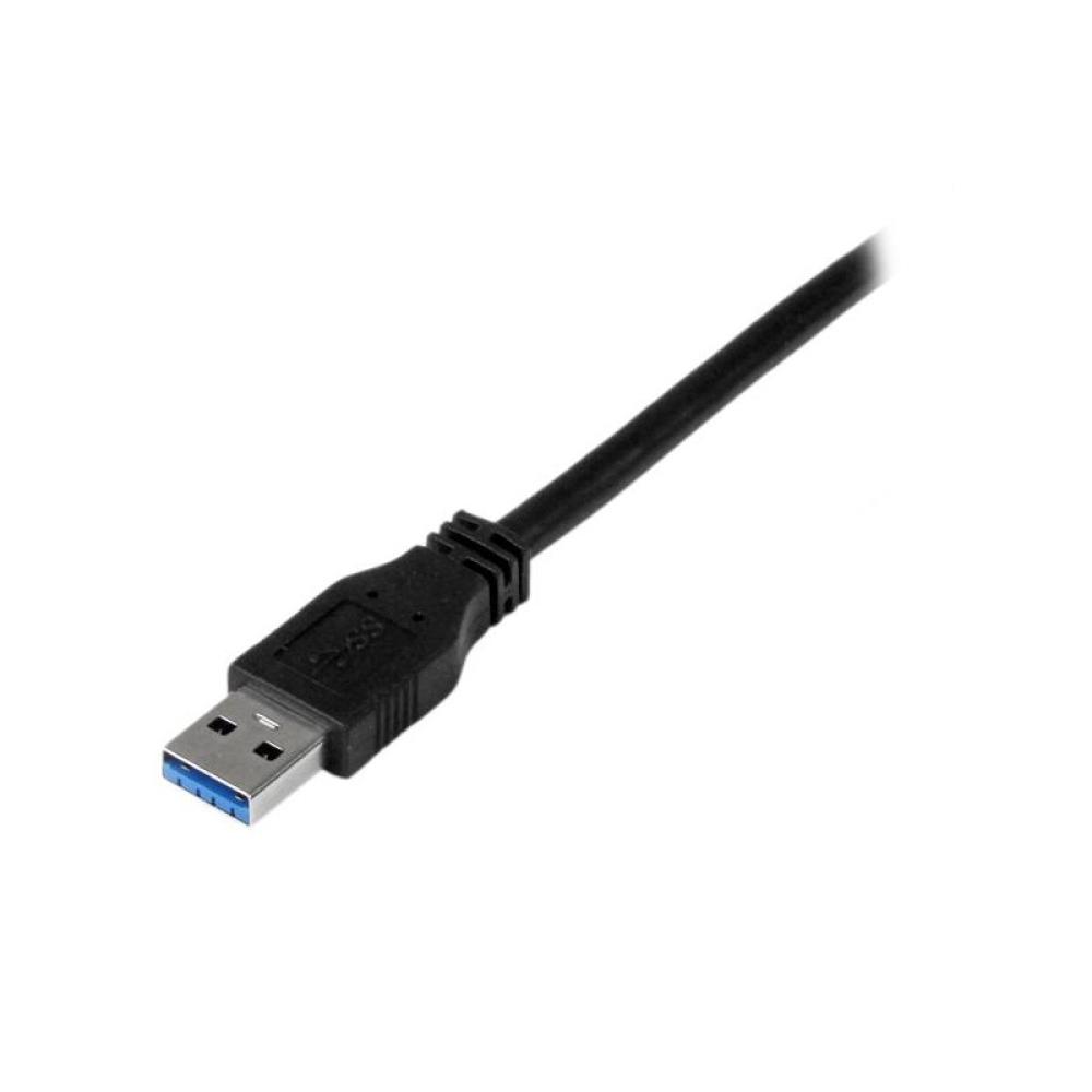 StarTech.com - Cable Certificado 2m USB 3.0 Super Speed USB B Macho a USB A Macho Adaptador para Impresora - Negro