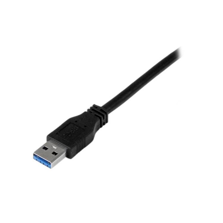 StarTech.com - Cable Certificado 2m USB 3.0 Super Speed USB B Macho a USB A Macho Adaptador para Impresora - Negro