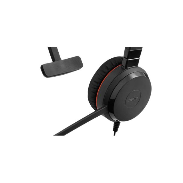 Jabra - Evolve 30 II Auriculares Alámbrico Diadema Oficina/Centro de llamadas USB Type-C / USB Type-A Negro - 5393-829-309