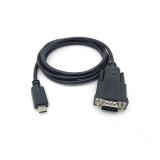 Equip - Cable USB-C a serie (DB9), M/M, 1,5 m