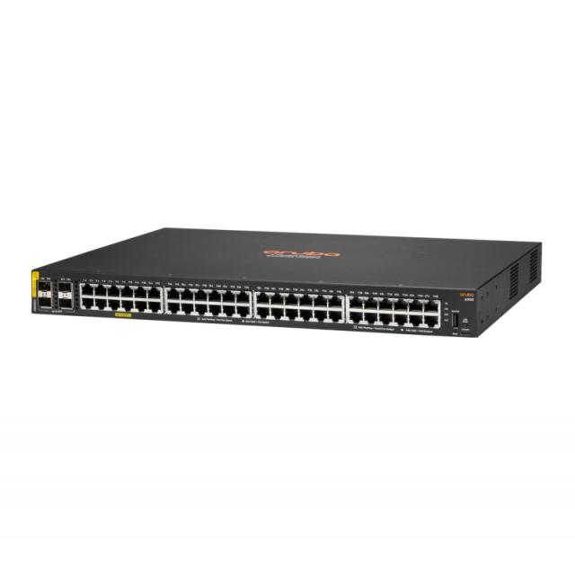 HPE - Aruba Networking CX 6000 48G Class4 PoE 4SFP 370W Switch