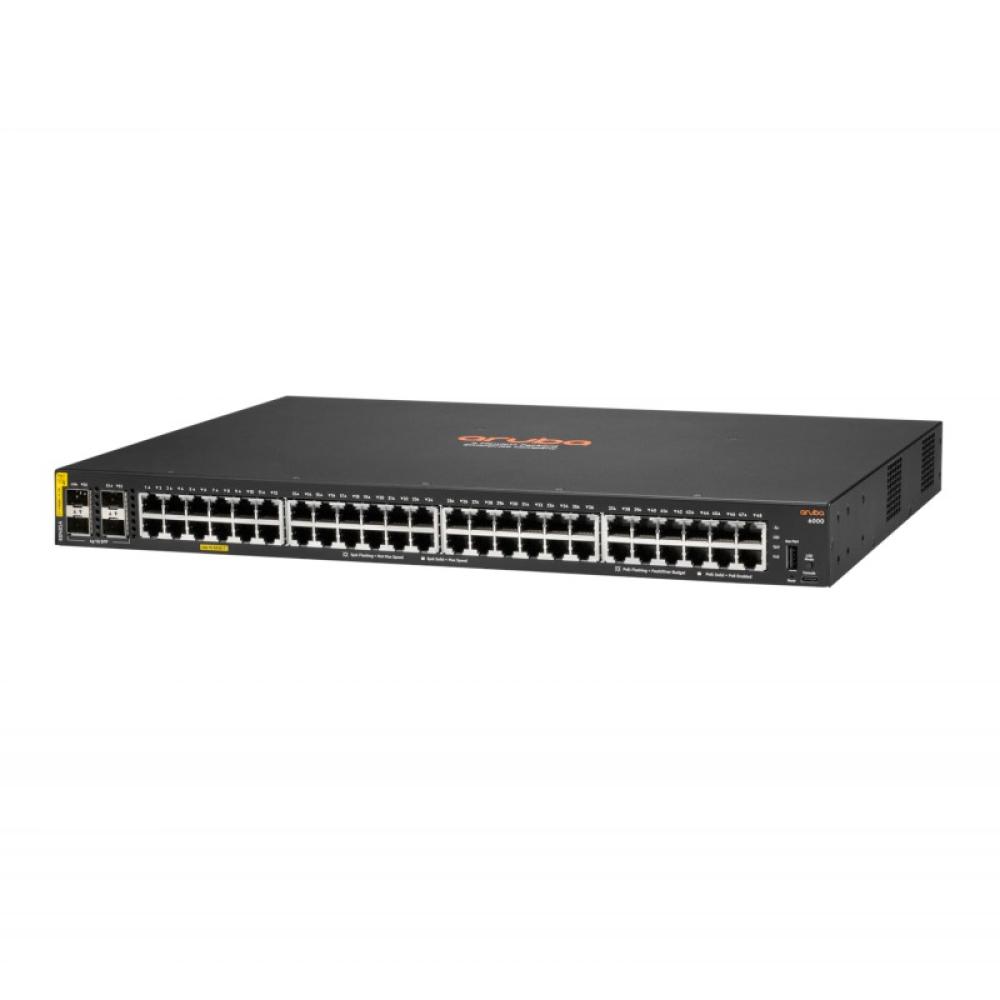 HPE - Aruba Networking CX 6000 48G Class4 PoE 4SFP 370W Switch