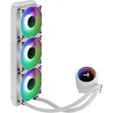 Aerocool - MIRAGEL360W Refrigeración Líquida CPU 3xVentilador 12cm ARGB TDP 550W Blanco