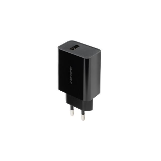 Nanocable - Cargador USB, 5V/2.1A, Negro
