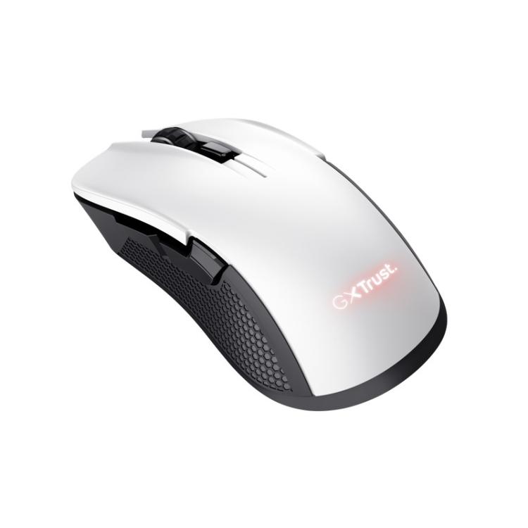 Trust - GXT 923W YBAR ratón Juego mano derecha RF inalámbrico Óptico 7200 DPI