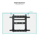 TooQ - Soporte Video Wall de Pared para Pantalla 45"-70", Negro