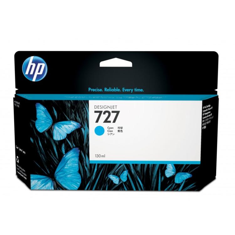 HP - Cartucho de tinta DesignJet 727 cian de 130 ml