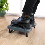 TooQ - Reposapiés Ajustable en Inclinación, Gris