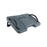 TooQ - Reposapiés Ajustable en Inclinación, Gris