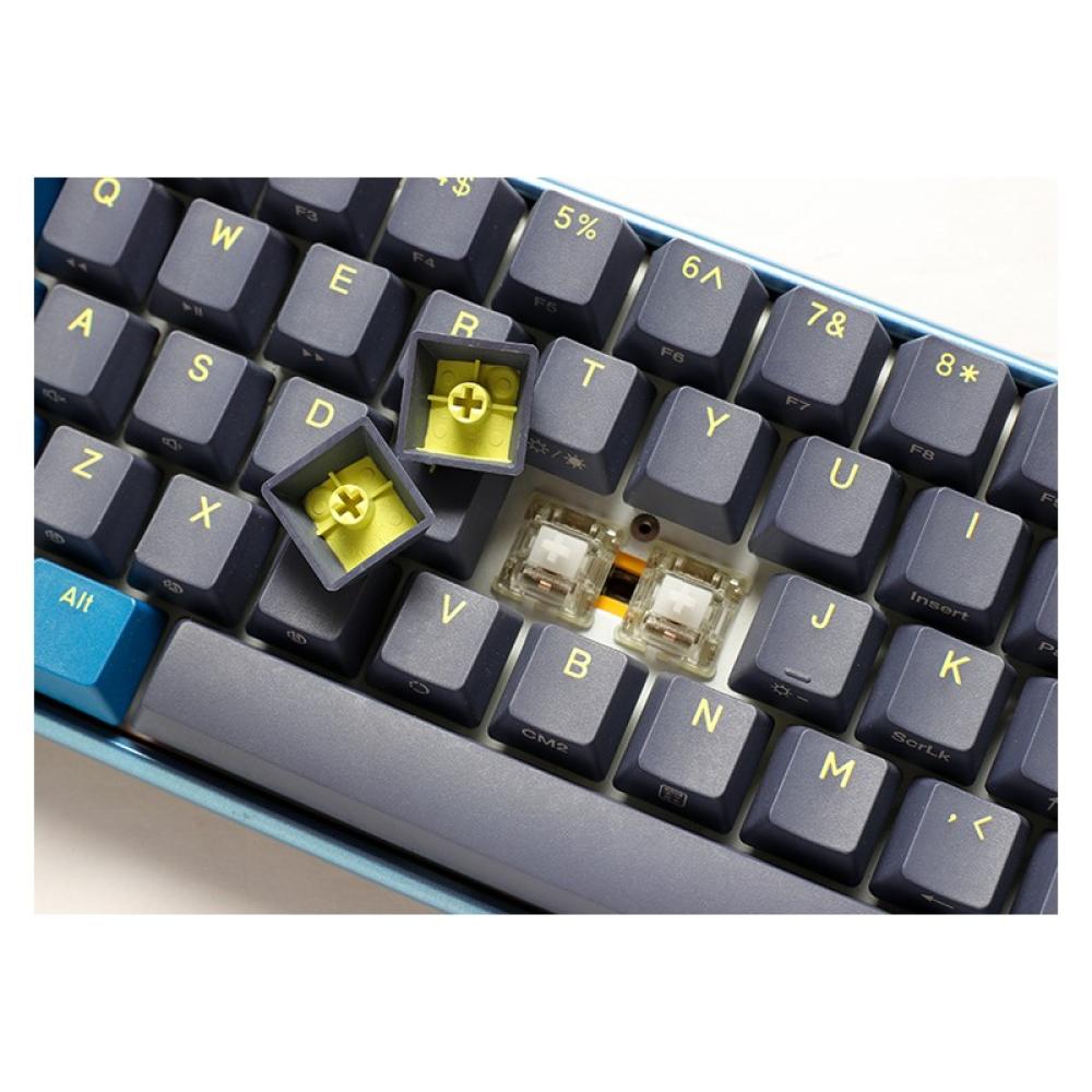 Ducky - One 3 Daybreak Mini teclado Juego USB Español Azul, Gris