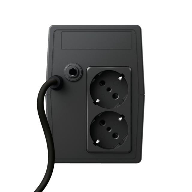Trust - Paxxon sistema de alimentación ininterrumpida (UPS) 0,8 kVA 480 W 2 salidas AC