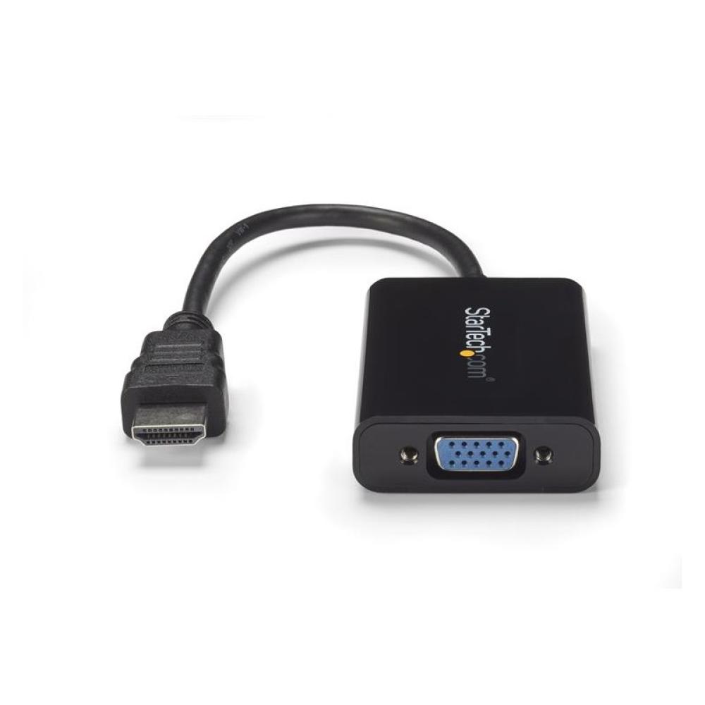 StarTech.com - Cable Adaptador Externo Conversor de Vídeo y Audio HDMI a VGA - 1920x1200
