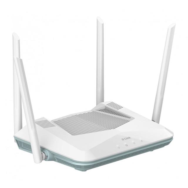 D-Link - R32 router inalámbrico Gigabit Ethernet Doble banda (2,4 GHz / 5 GHz) Blanco