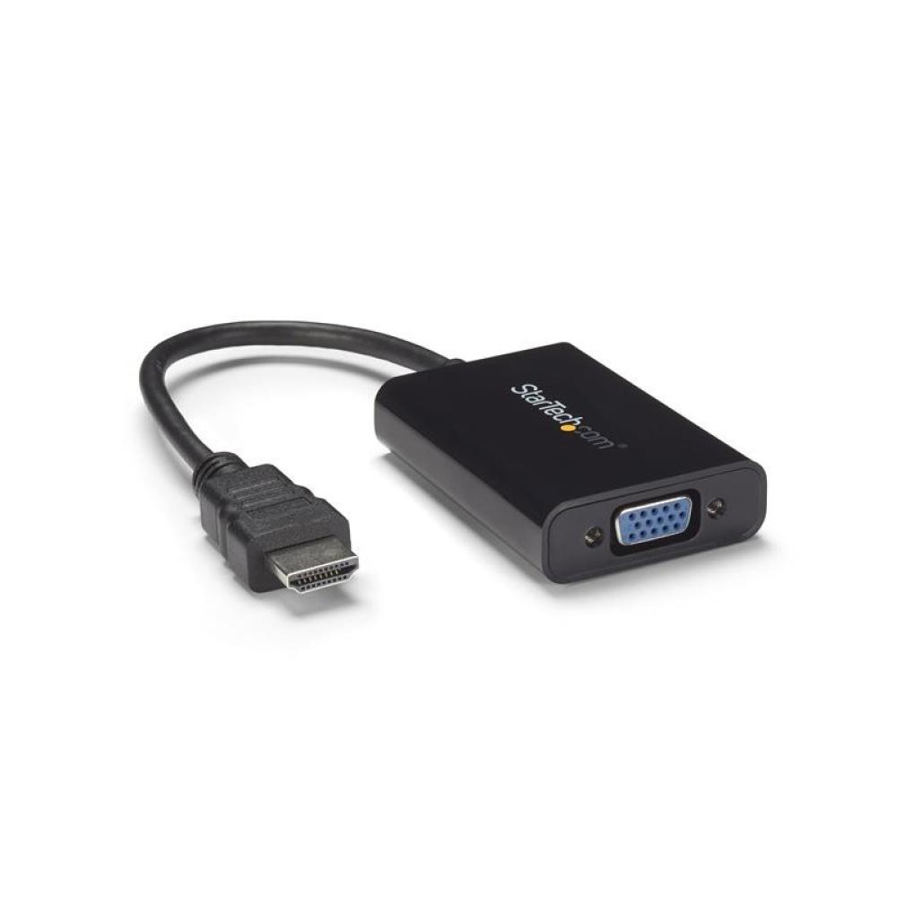 StarTech.com - Cable Adaptador Externo Conversor de Vídeo y Audio HDMI a VGA - 1920x1200