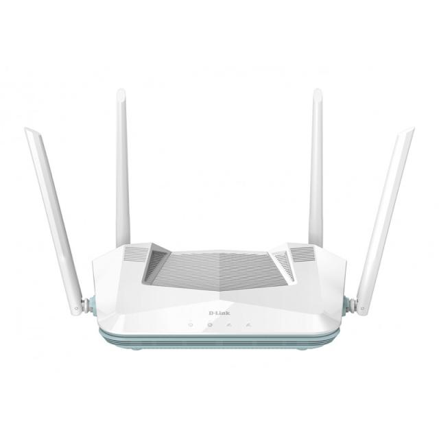 D-Link - R32 router inalámbrico Gigabit Ethernet Doble banda (2,4 GHz / 5 GHz) Blanco