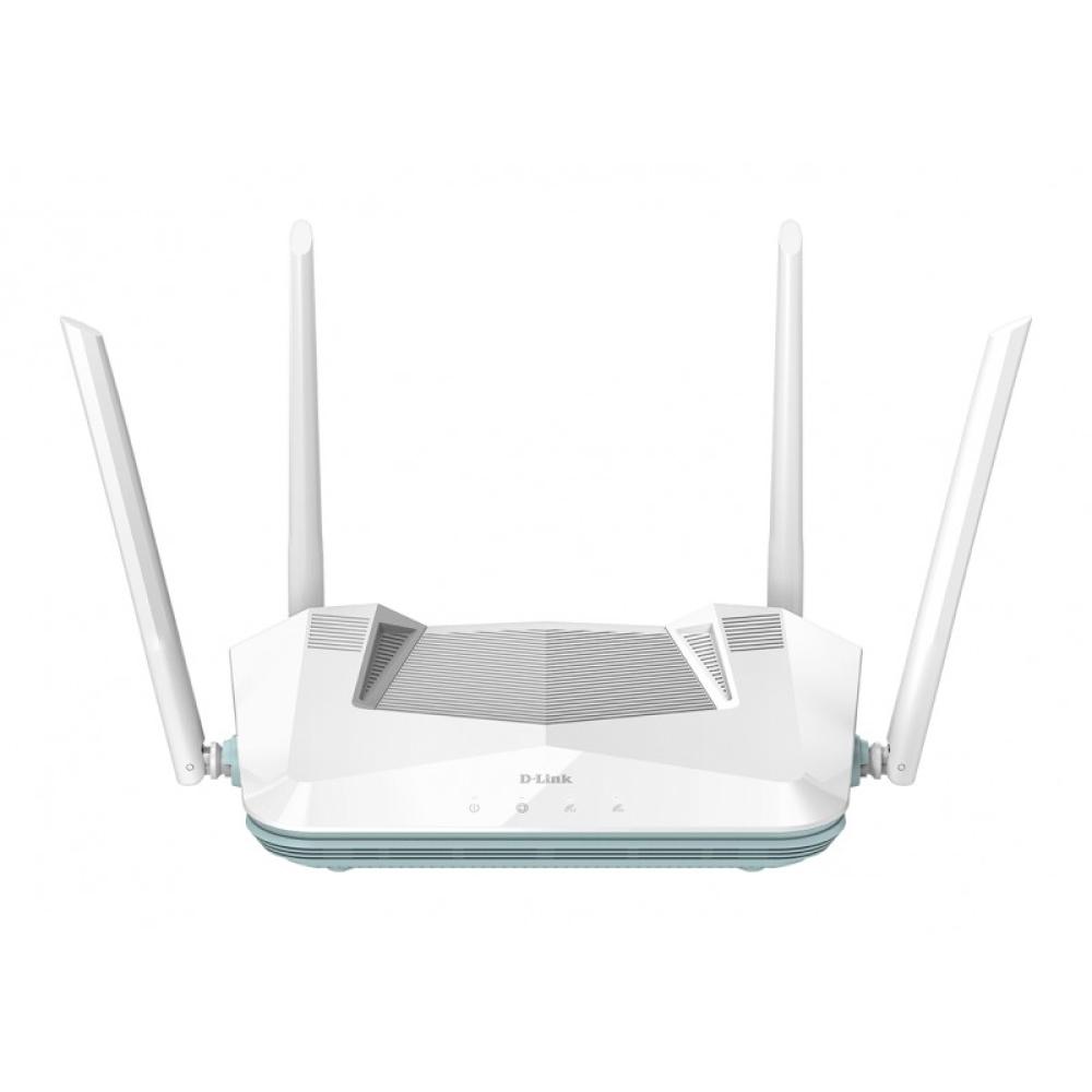 D-Link - R32 router inalámbrico Gigabit Ethernet Doble banda (2,4 GHz / 5 GHz) Blanco