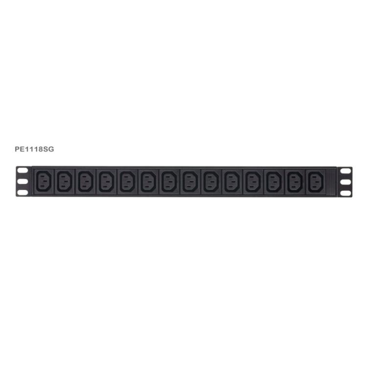 ATEN - PDU básica de 1U con protección contra sobretensiones