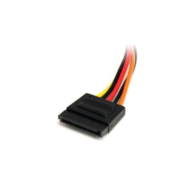 StarTech.com - Cable de 20cm de Extensión de Alimentación Corriente SATA - 15 pines