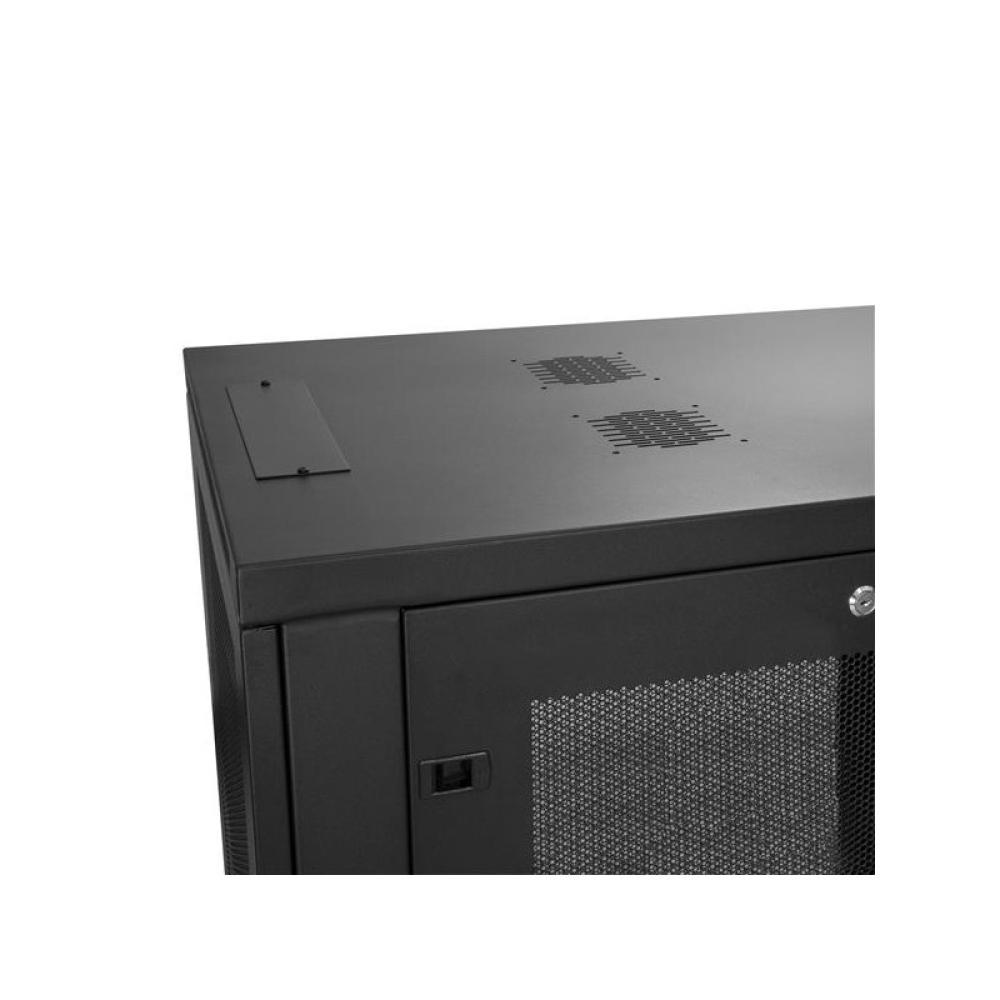StarTech.com - Armario Rack para Servidores 24U 19" 4 Columnas - Rack de Servidores con Cerradura y Seguro - Rack con Ruedas y C