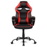 DRIFT - DR50 Silla para videojuegos de PC Asiento acolchado tapizado Negro - DR50BR