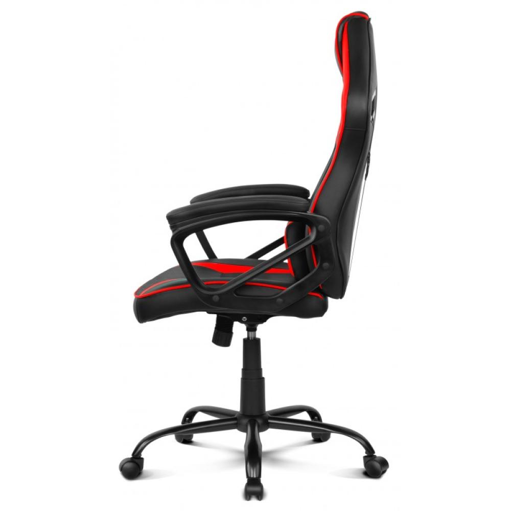 DRIFT - DR50 Silla para videojuegos de PC Asiento acolchado tapizado Negro - DR50BR