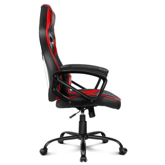 DRIFT - DR50 Silla para videojuegos de PC Asiento acolchado tapizado Negro - DR50BR