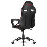 DRIFT - DR50 Silla para videojuegos de PC Asiento acolchado tapizado Negro - DR50BR