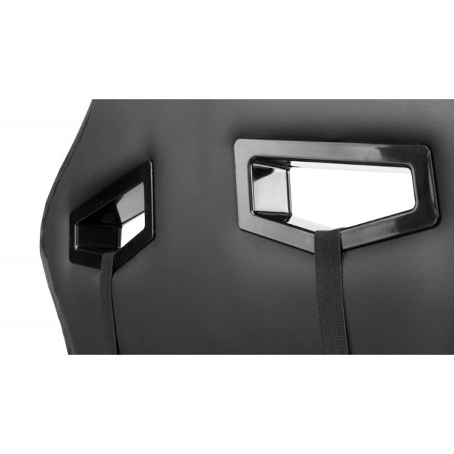 DRIFT - DR50 Silla para videojuegos de PC Asiento acolchado tapizado Negro - DR50BR