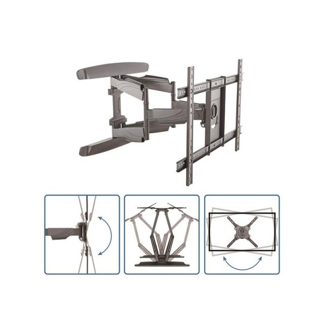 StarTech.com - Soporte de pared para TV de Pantalla Plana - Montura para Pantallas LCD LED de 32 a 70 Pulgadas