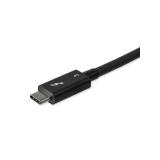 StarTech.com - Cable Thunderbolt 3 Pasivo de 80cm - 40Gbps - PD 100W - Vídeo 4K/5K - Cable Thunderbolt - Certificado Thunderbolt