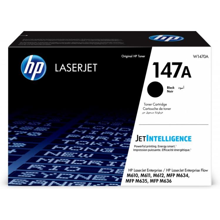HP - LaserJet Cartucho de tóner Original 147A negro