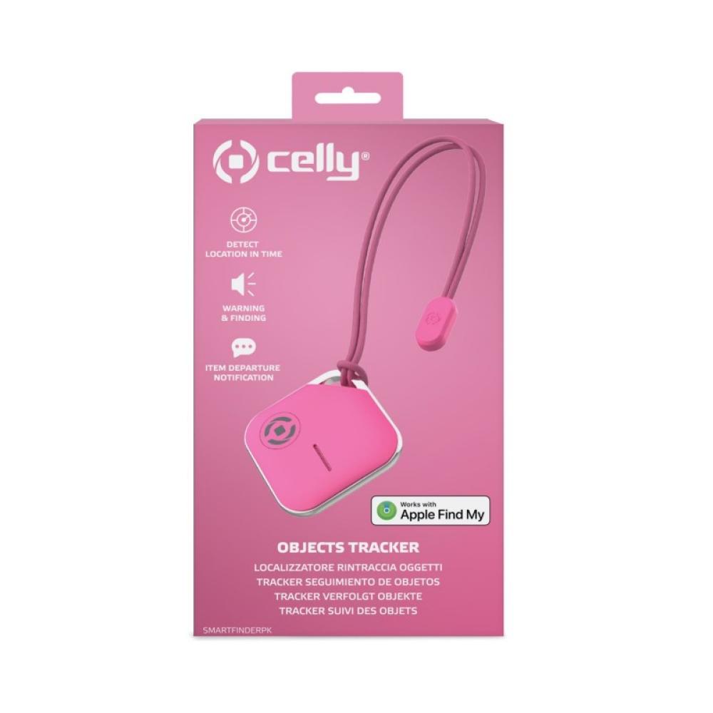 Celly - SMARTFINDERPK localizador o rastreador GPS Buscador Rosa