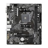 GIGABYTE - Placa base A520M K V2 - Compatible con CPUs AMD Ryzen serie 5000 AM4, hasta 5100MHz DDR4 (OC), PCIe Gen3 x4 M.2, LAN