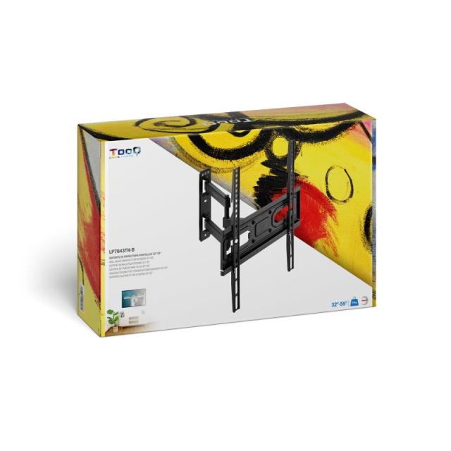 TooQ - Soporte de pared para pantallas 32”- 55”
